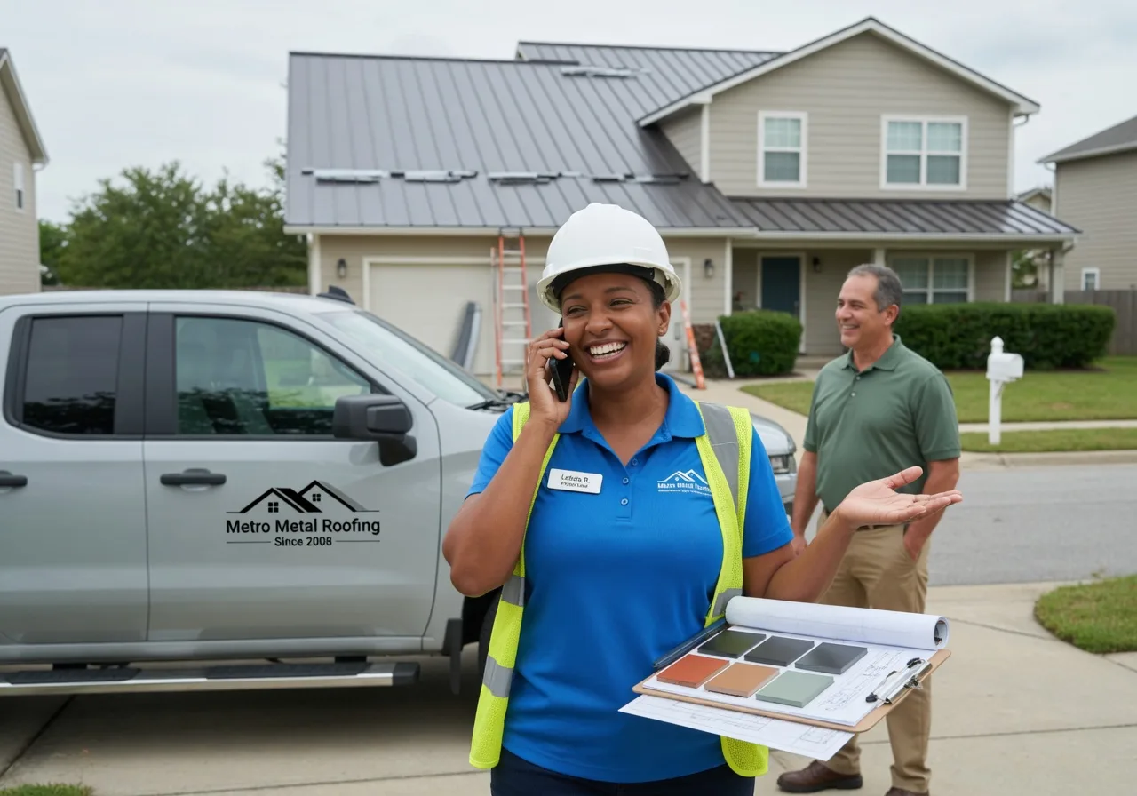 Metal Roof Repair in Toddville, IA